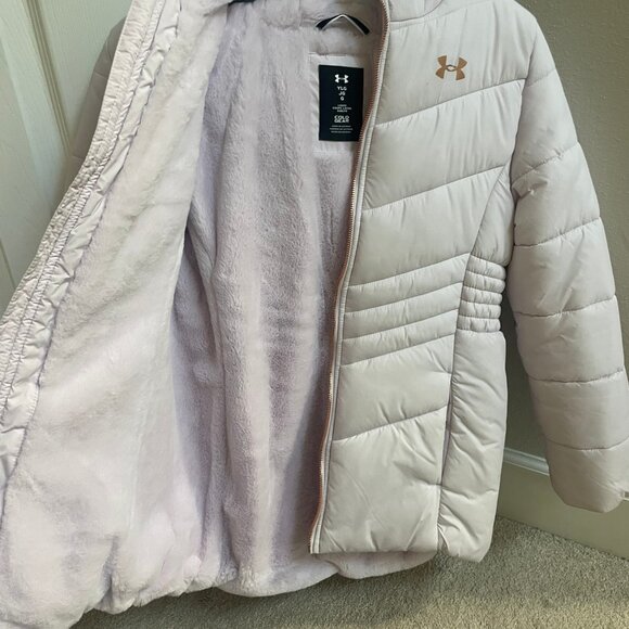 Under Armour girls puffer jacket YLG - Picture 3 of 3